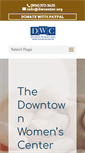 Mobile Screenshot of dwcenter.org