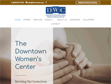 Tablet Screenshot of dwcenter.org